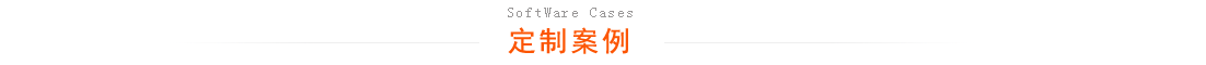 軟件開發(fā)定制案例